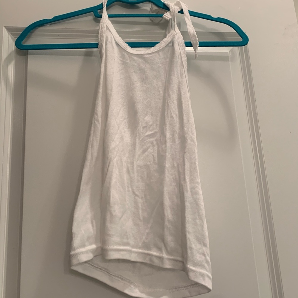 White tie tank top